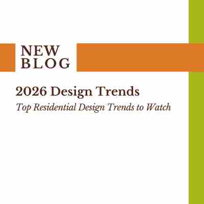 Top Residential Design Trends To Watch In 2026